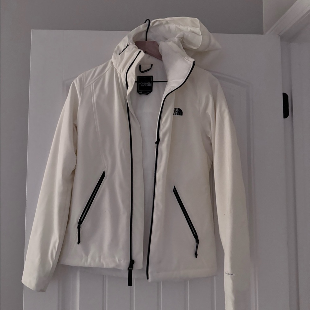 The North Face White Ski Jacket Windwall